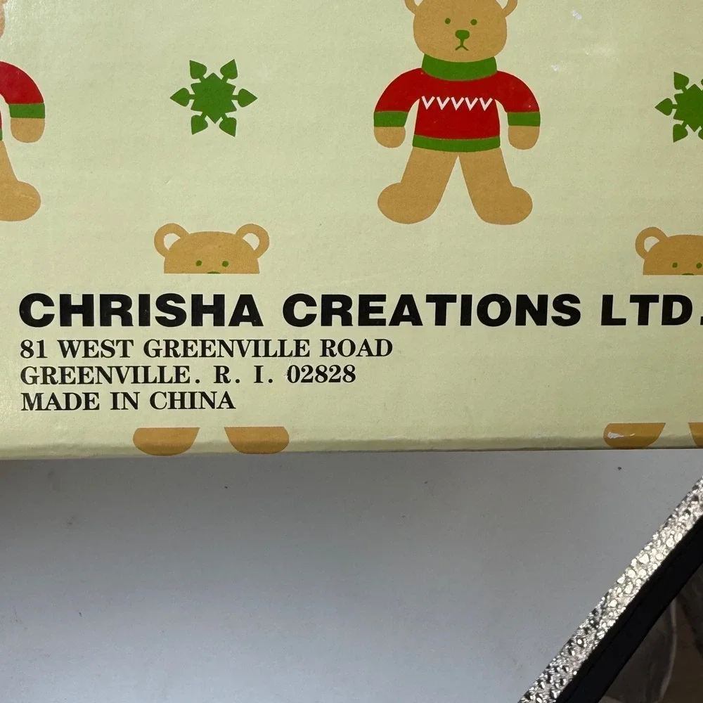 Chrisha Creations Original Teddy Bear Collectable Set 7‎ Jointed Bears Sweaters